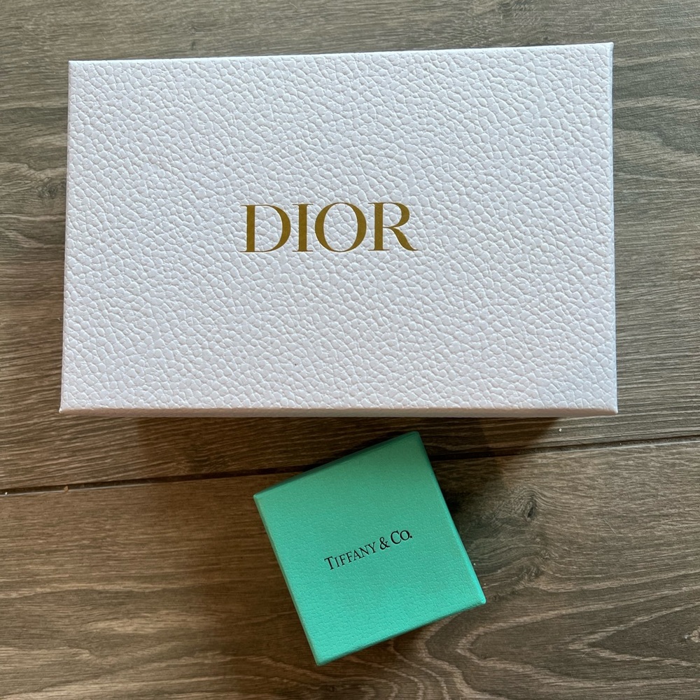 Dior & Tiffany & Co. Boxes
